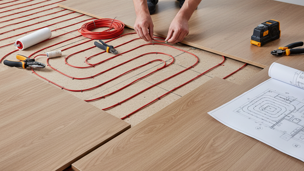 Nexans 地暖系統管線與安裝